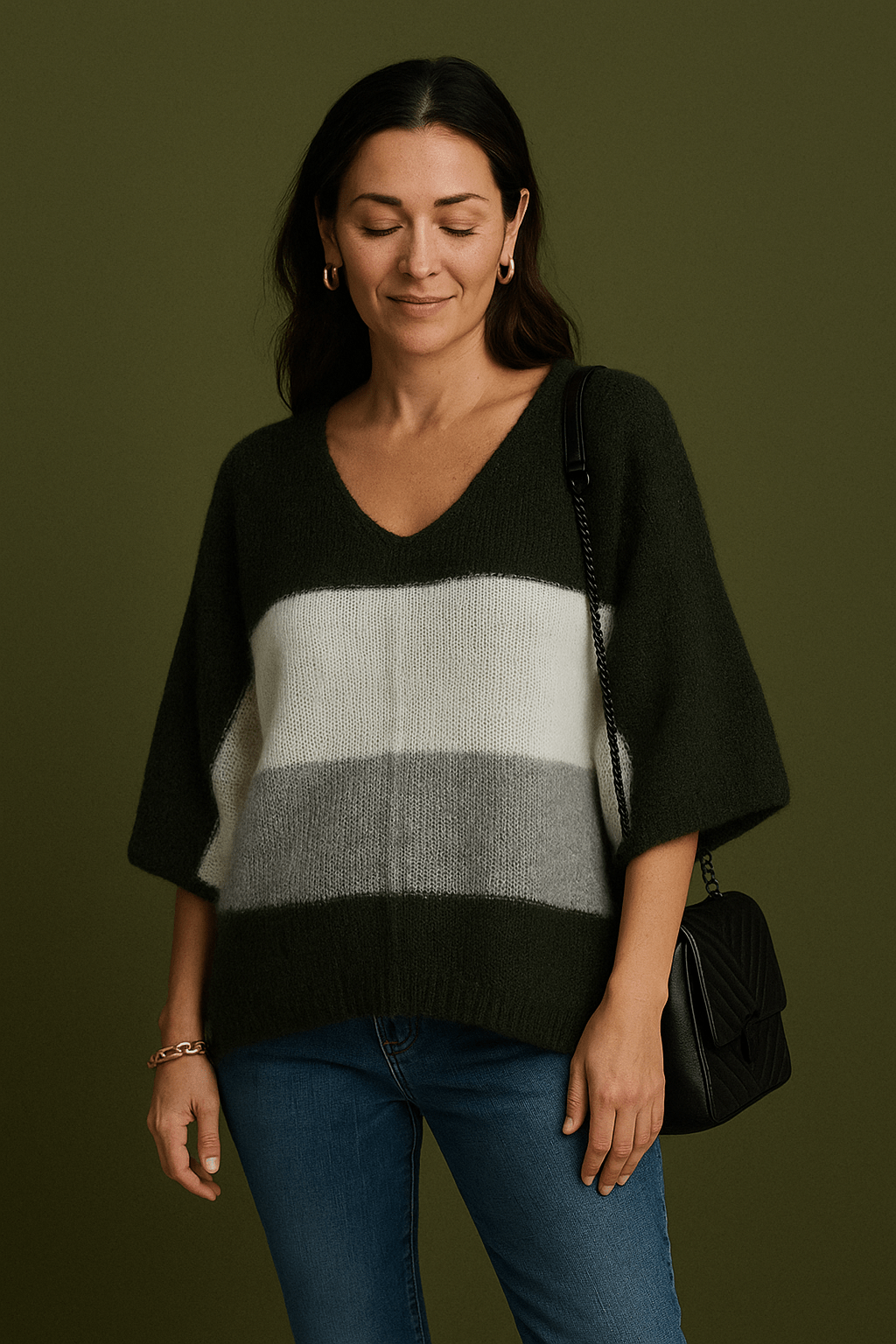 ✨ Pull Scintillant Tricolore - Mam’s Ailes