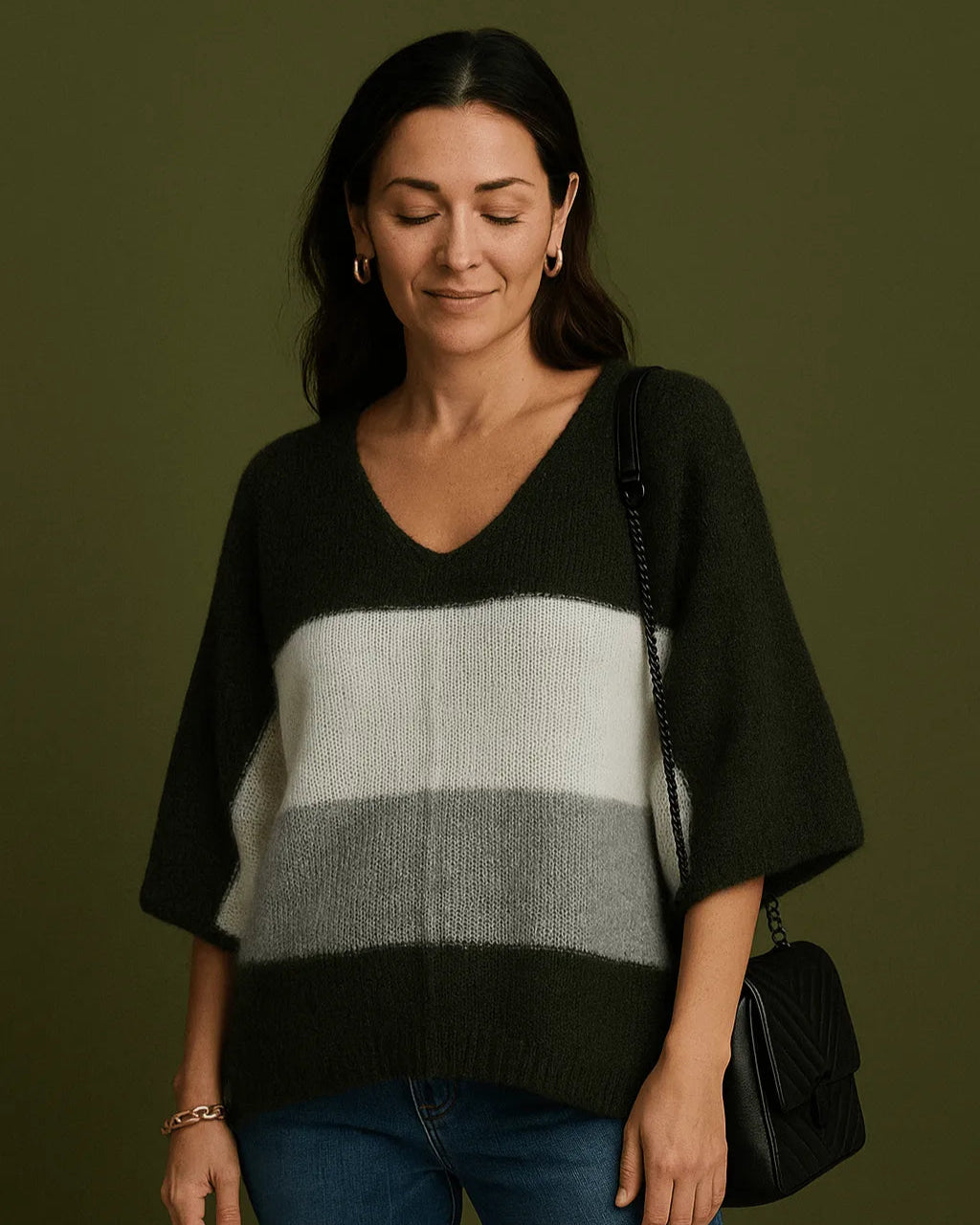 ✨ Pull Scintillant Tricolore - Mam’s Ailes