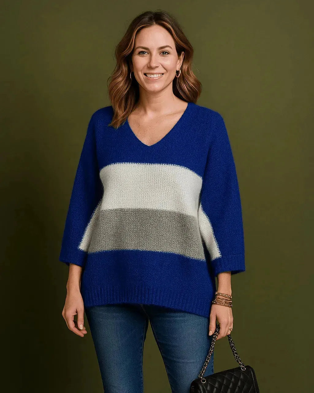 ✨ Pull Scintillant Tricolore - Mam’s Ailes