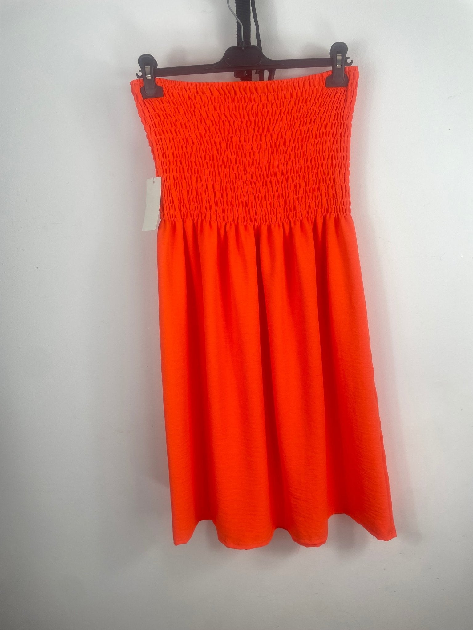 Robe bustier smockée Liora - Mam’s AilesOrange