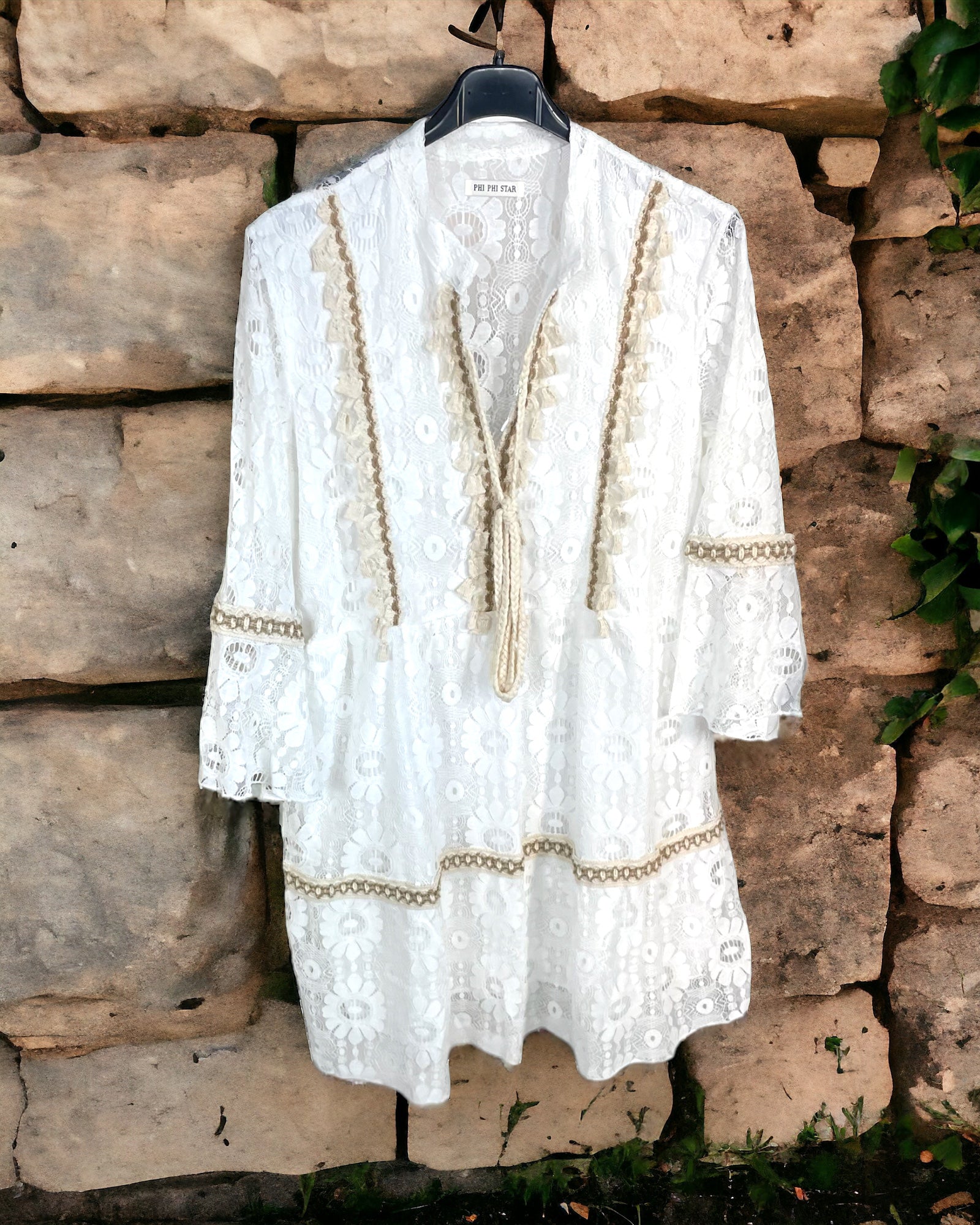 Robe Courte Bohème – Dentelle - Mam’s Ailes