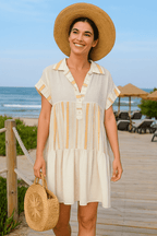Robe Courte "Soleil Bohème" - Mam’s Ailes