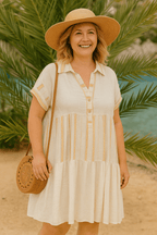 Robe Courte "Soleil Bohème" - Mam’s Ailes