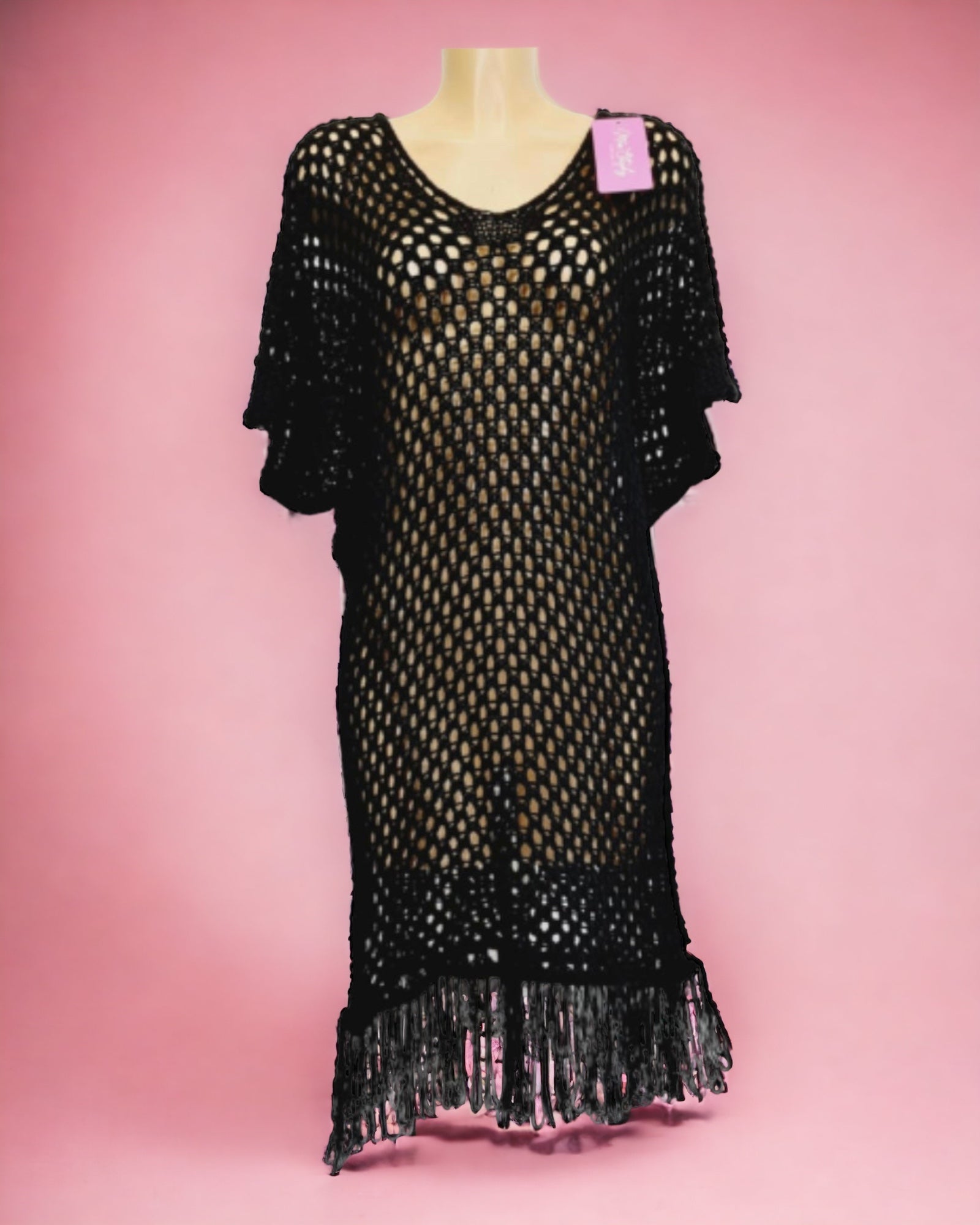Robe Filet à Franges – Esprit Bohème Chic - Mam’s Ailes