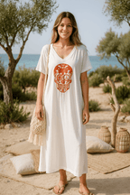 Robe longue Tête de mort - Mam’s Ailes