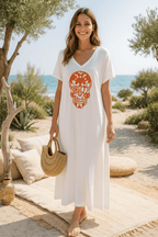 Robe longue Tête de mort - Mam’s Ailes