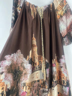 Robe satinée Élise - Épaules modulables - Mam’s AilesVert
