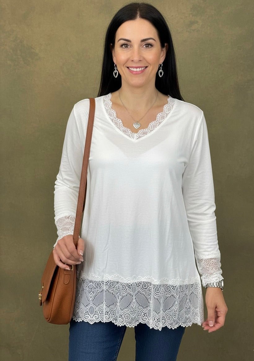 Rouleau Sous - Pull Dentelle - Mam’s Ailes