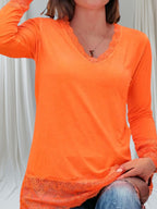Rouleau Sous pull Dentelle Col V - Mam’s Ailes