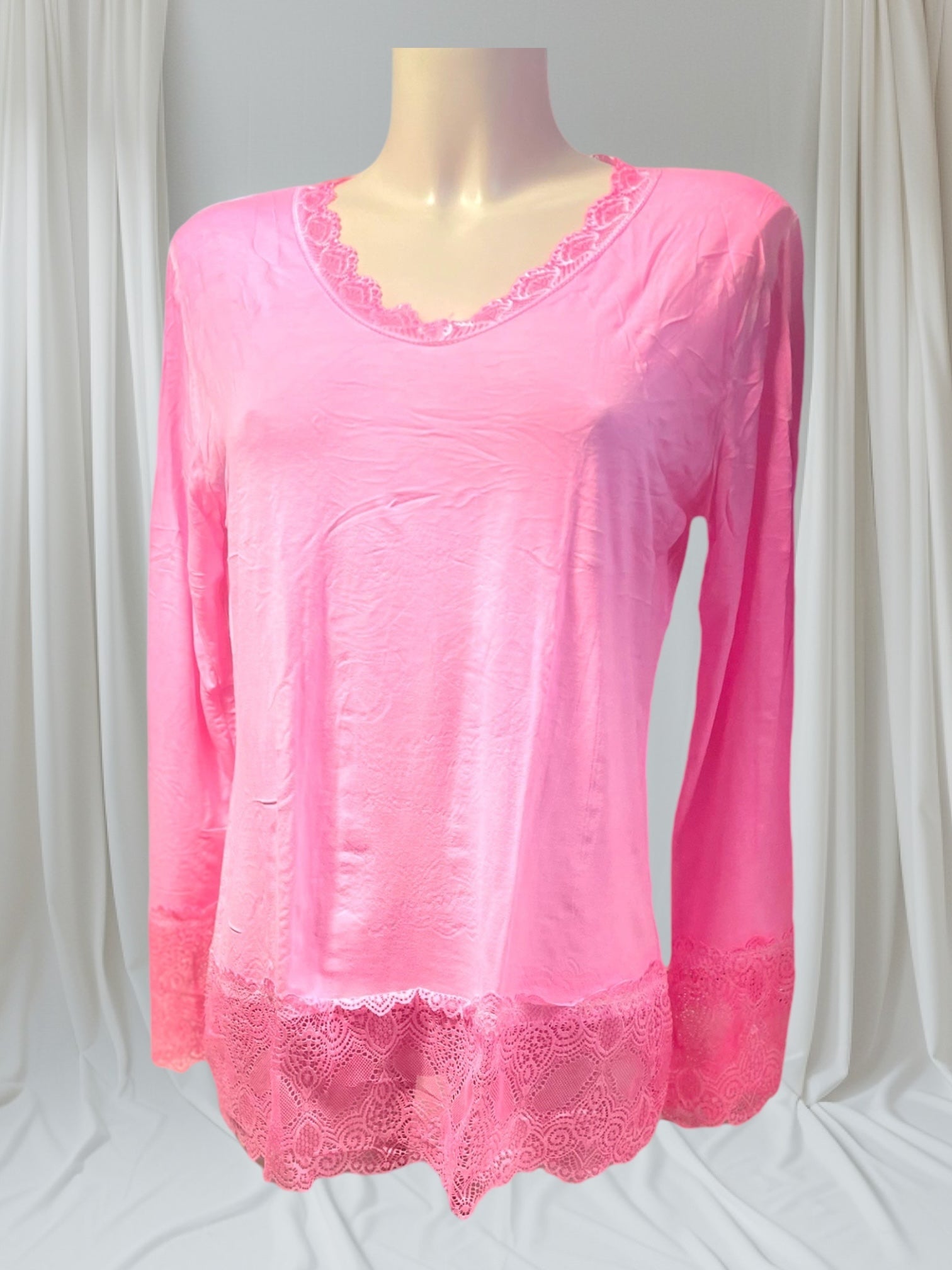 Rouleau Sous pull Dentelle Col V - Mam’s Ailes