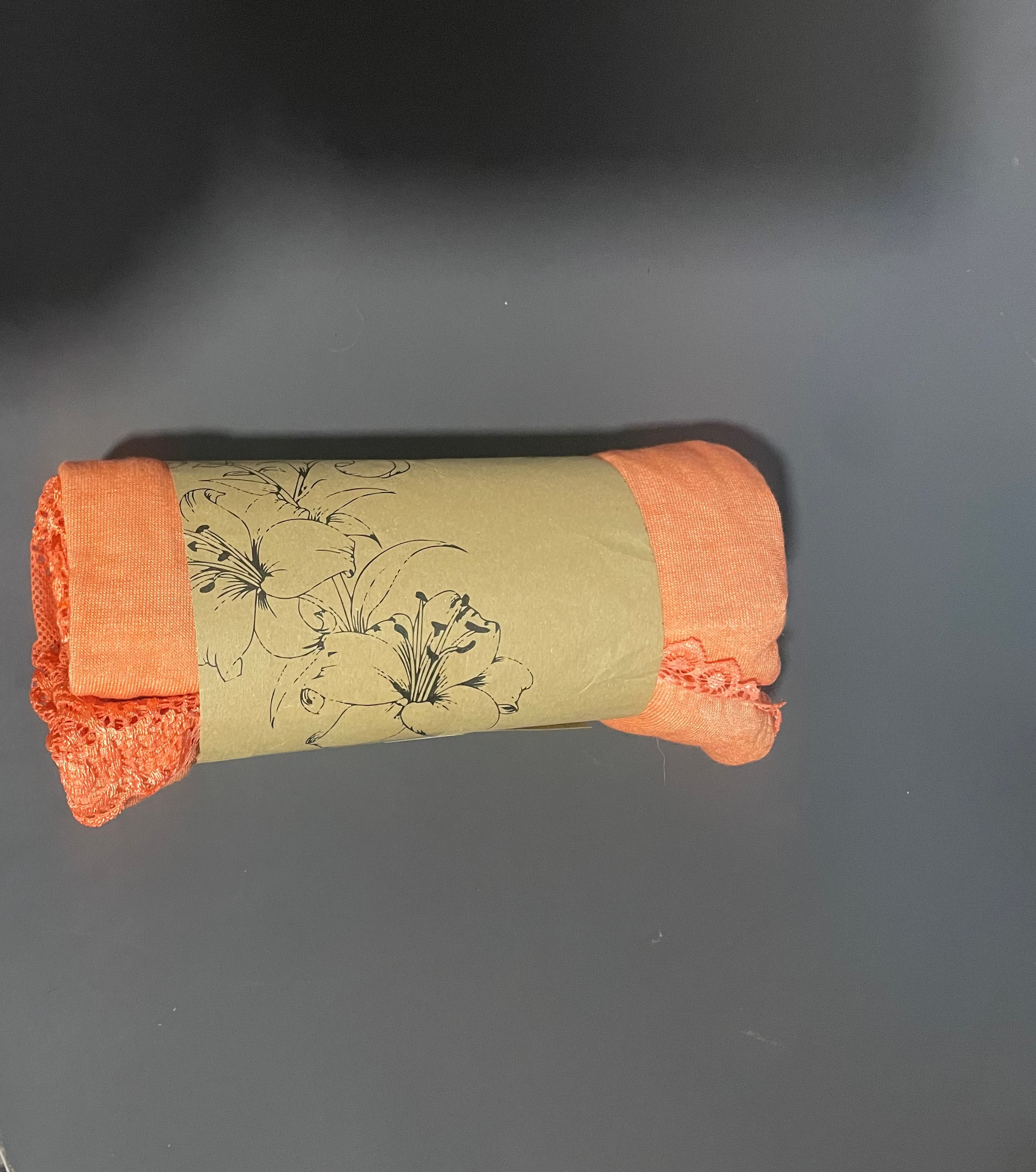 Sous-pull femme dentelle couleur orange - modèle phare