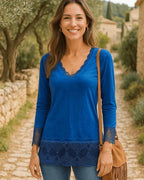 Rouleau Sous - Pull Dentelle L'élégance Invisible – 34 - 52 FIN DE STOCK - Mam’s Ailes