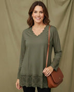 Rouleau Sous - Pull Dentelle L'élégance Invisible – 34 - 52 FIN DE STOCK - Mam’s Ailes