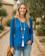 Rouleau Sous - Pull Dentelle L'élégance Invisible – 34 - 52 FIN DE STOCK - Mam’s Ailes