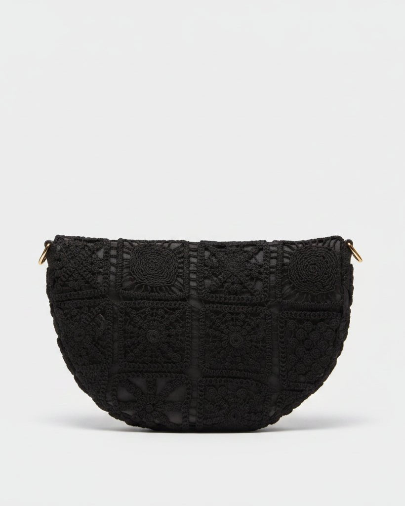 Sac Banane Bohème Brodé - 2 Coloris - Mam’s AilesNoir