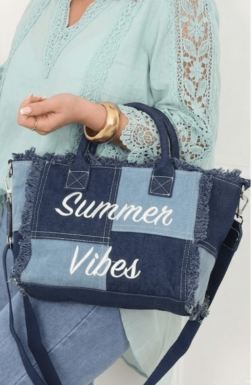 Sac Jean Patchwork Summer Vibes - Mam’s Ailes