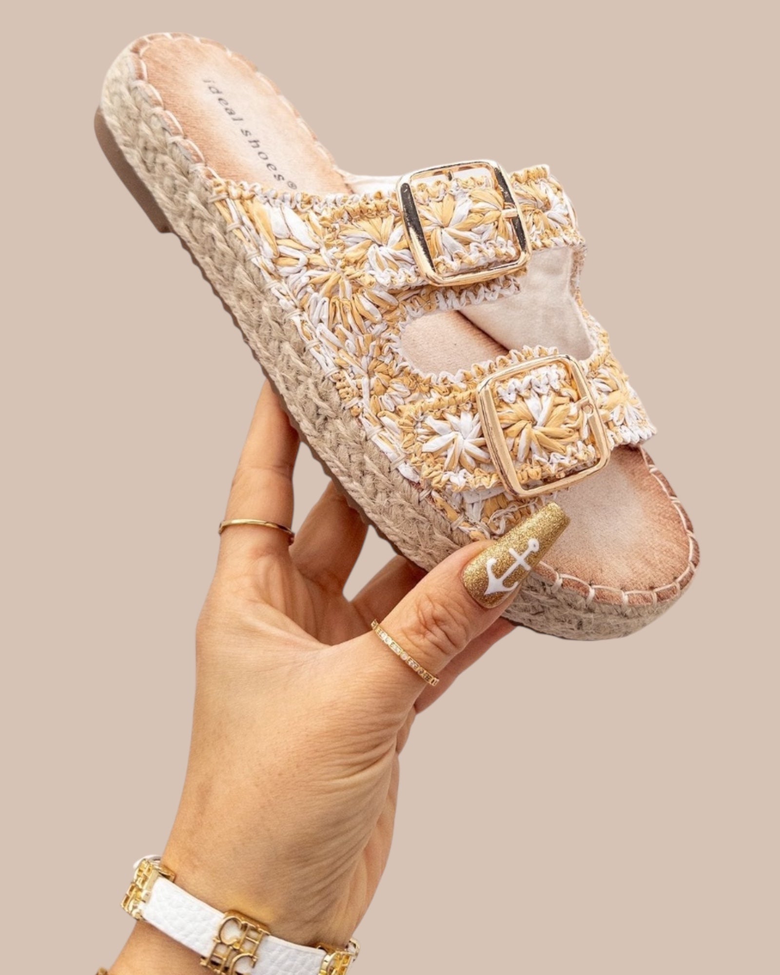 Sandales Divine – Bohème – Beige - Mam’s Ailes
