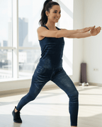 Set sport amincissant 2 pièces effet ventre plat jambes affinées