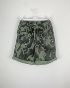 Short Camo Rebel — Coton Strass - Mam’s AilesKaki