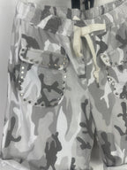 Short Camo Rebel — Coton Strass - Mam’s AilesBlanc