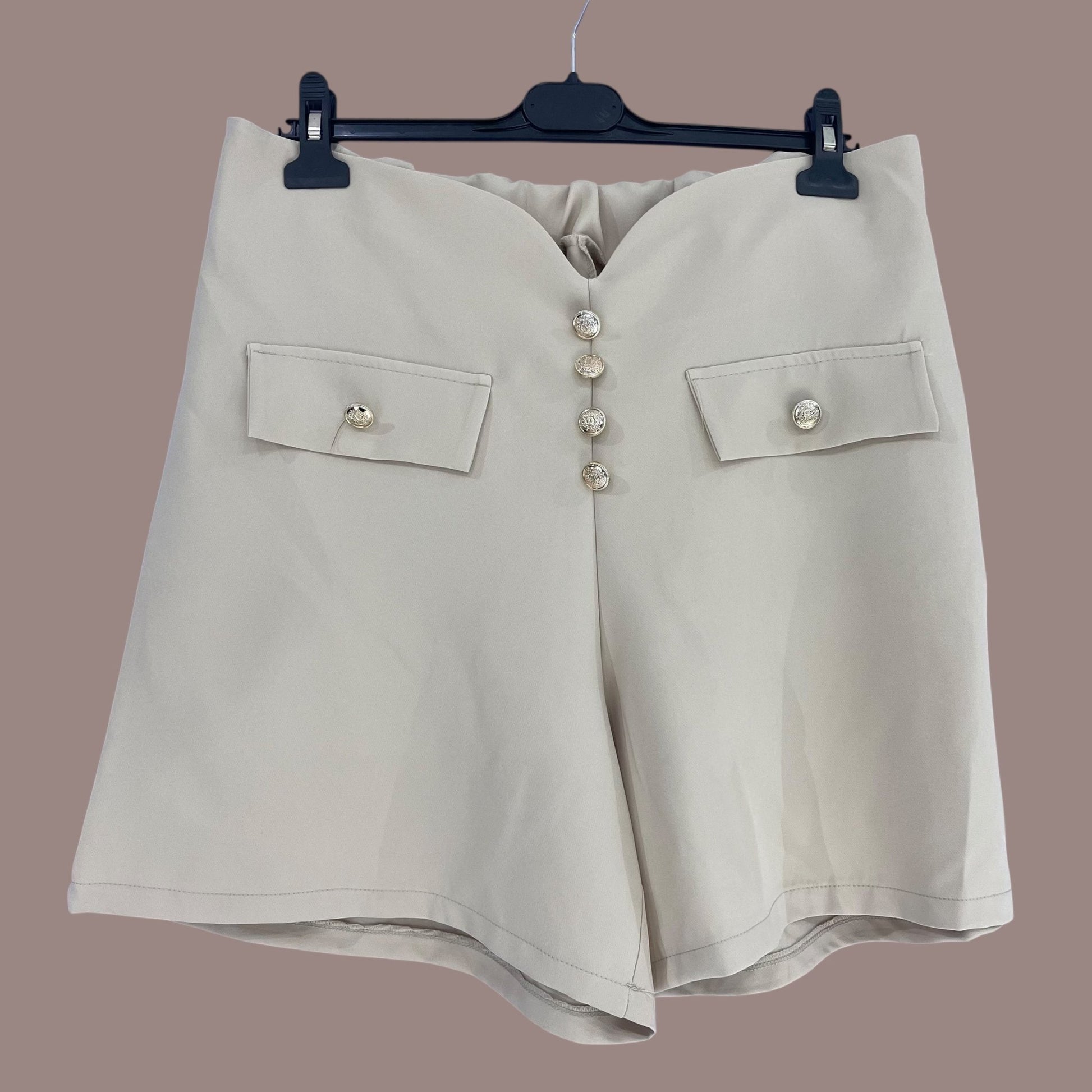 Short Chic Boutonné – Élégance & Confort Estival - Mam’s Ailes