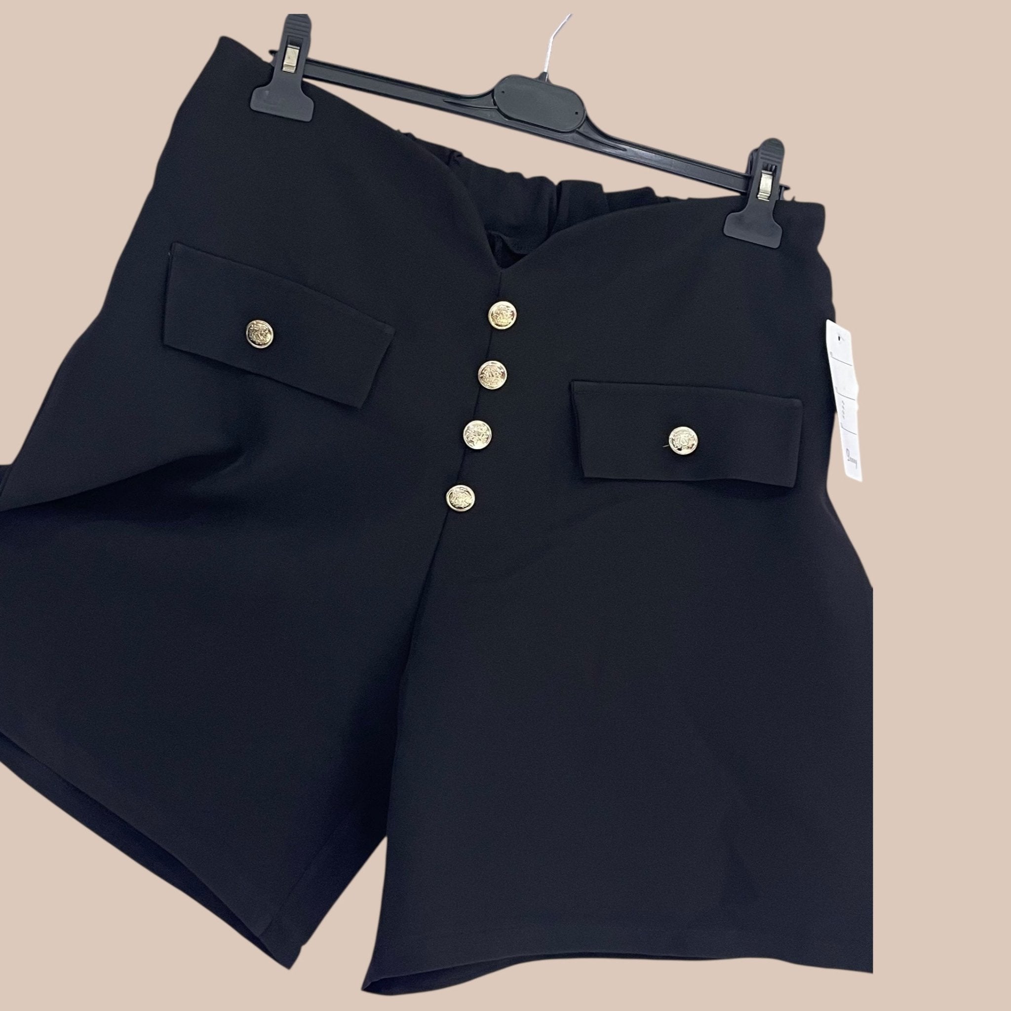 Short Chic Boutonné – Élégance & Confort Estival - Mam’s Ailes