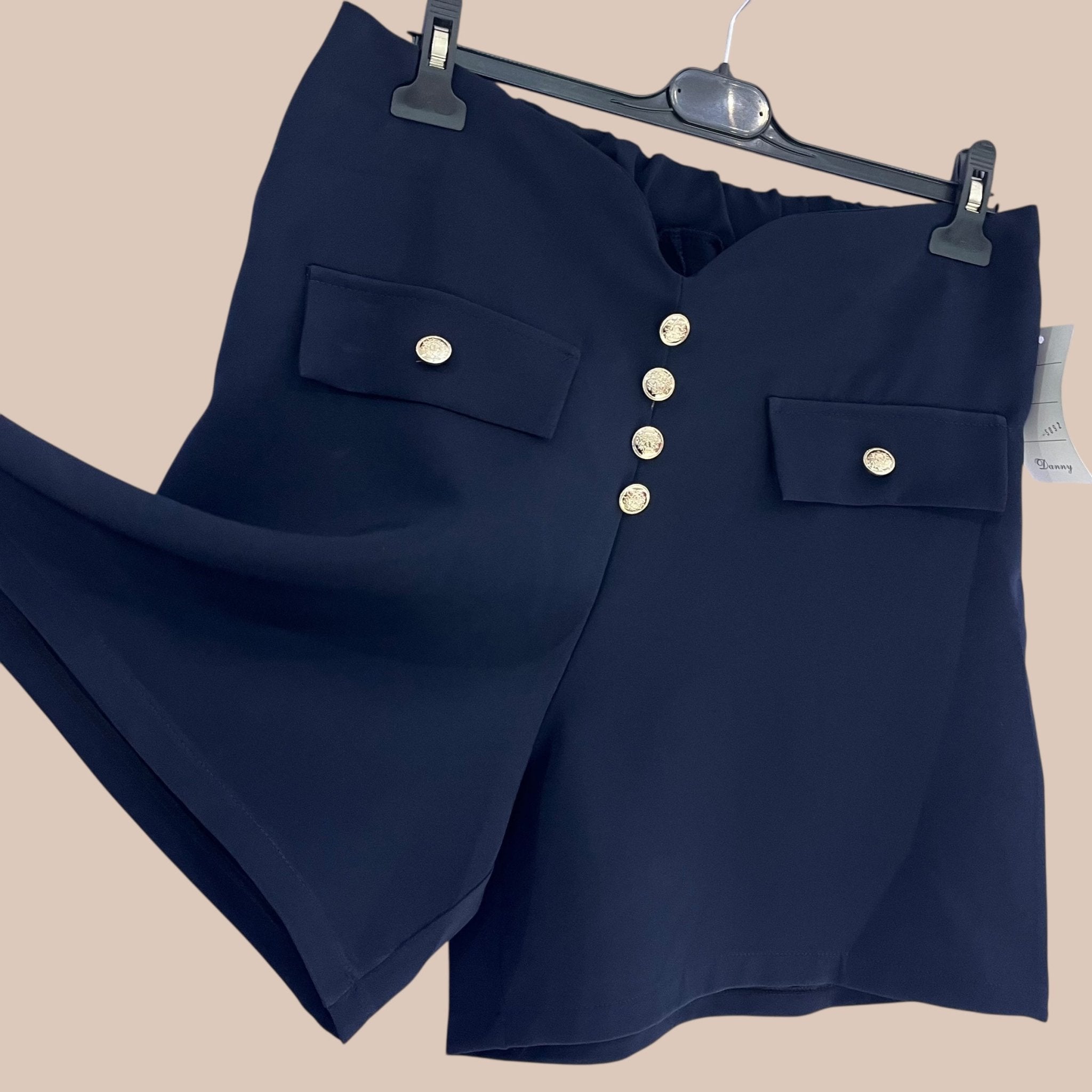 Short Chic Boutonné – Élégance & Confort Estival - Mam’s Ailes