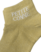 Socquettes Petite Conne pailletées, vue complémentaire
