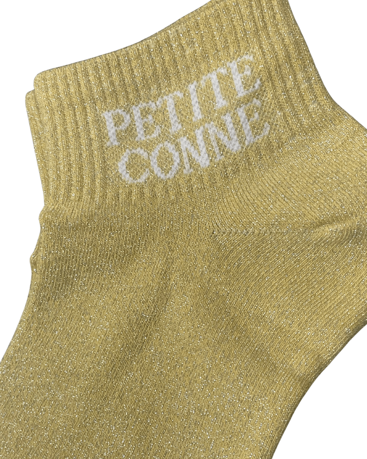 Socquettes « Petite Conne » Paillettes – Message Décalé – Cadeau Fun – 36 - 42 - Mam’s Ailes