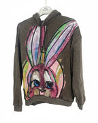 Sweat Bunny Crush à motif lapine coloré, vue complémentaire