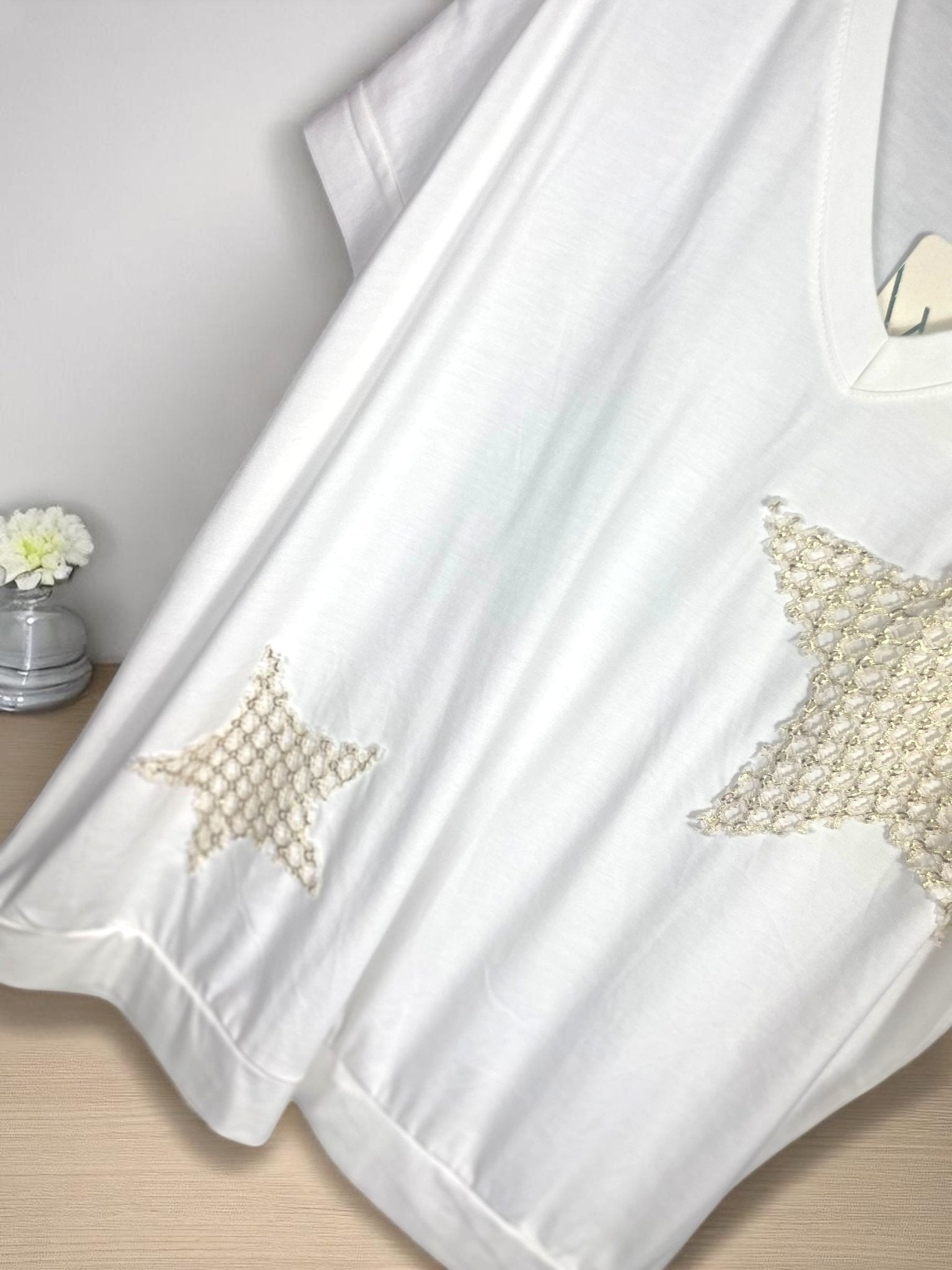 T-shirt "Étoiles Scintillantes" - Mam’s Ailes