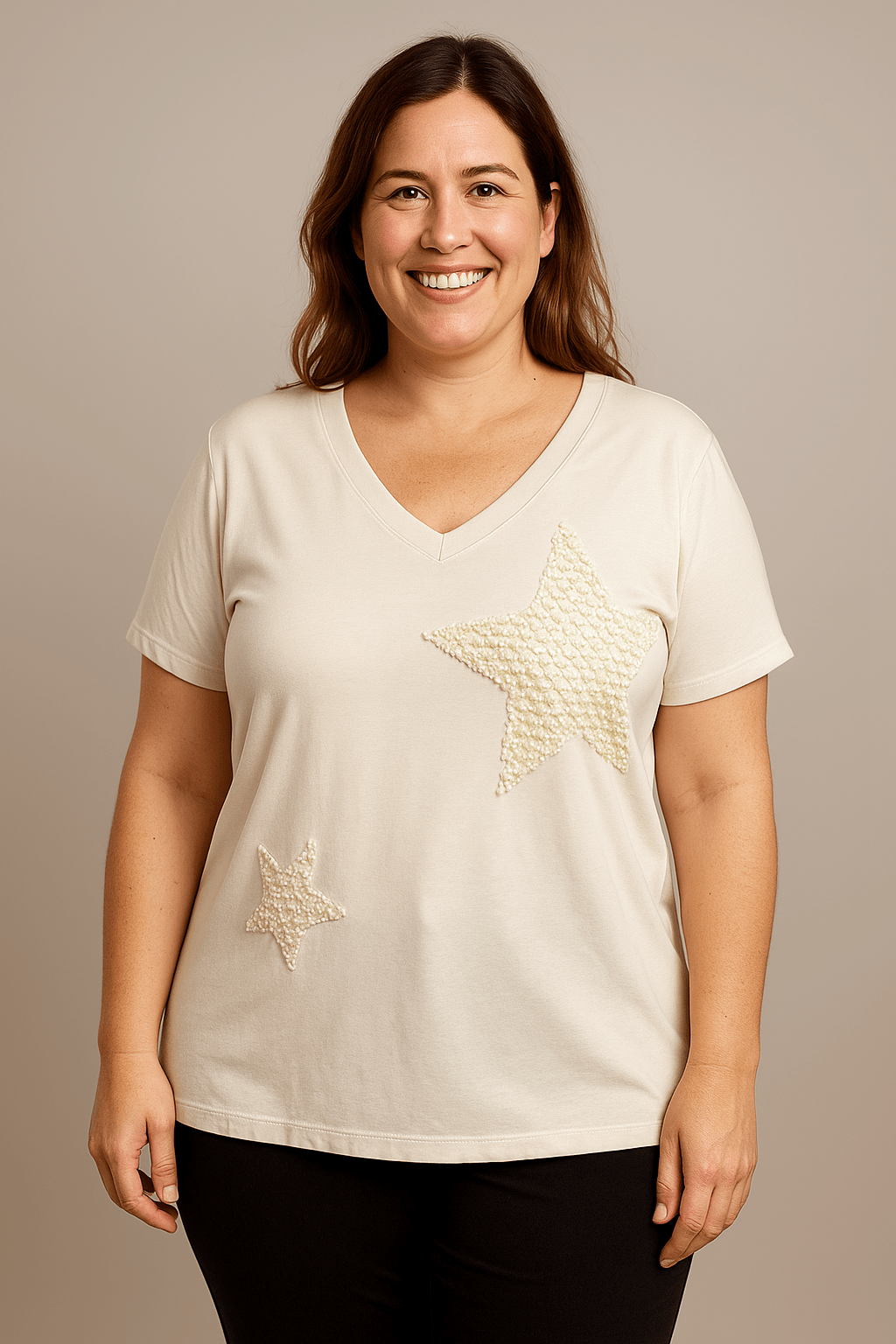 T-shirt "Étoiles Scintillantes" - Mam’s Ailes