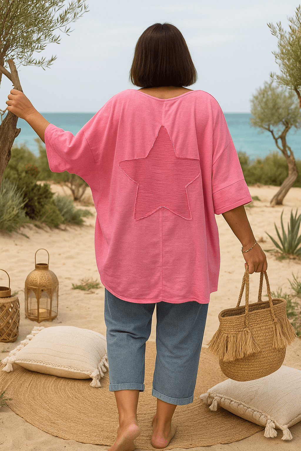 T-shirt Femme “Étoile Magnétique” - Mam’s Ailes