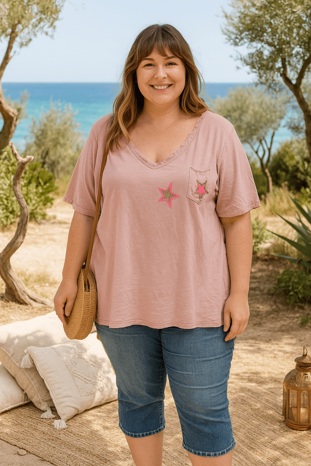 T-shirt Femme “Étoile Magnétique” - Mam’s Ailes