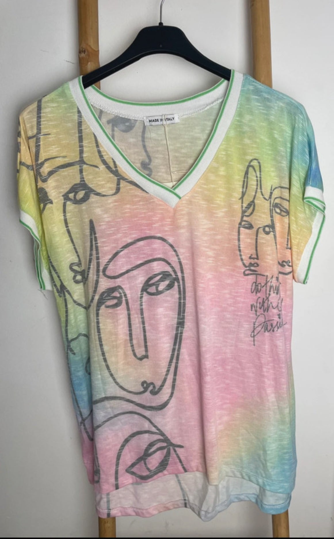 T-shirt Fluide Artistique – Coupe Ample 36/46 - Mam’s AilesVert