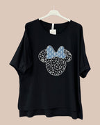 T-shirt Minnie Strass & Jean - Mam’s Ailes