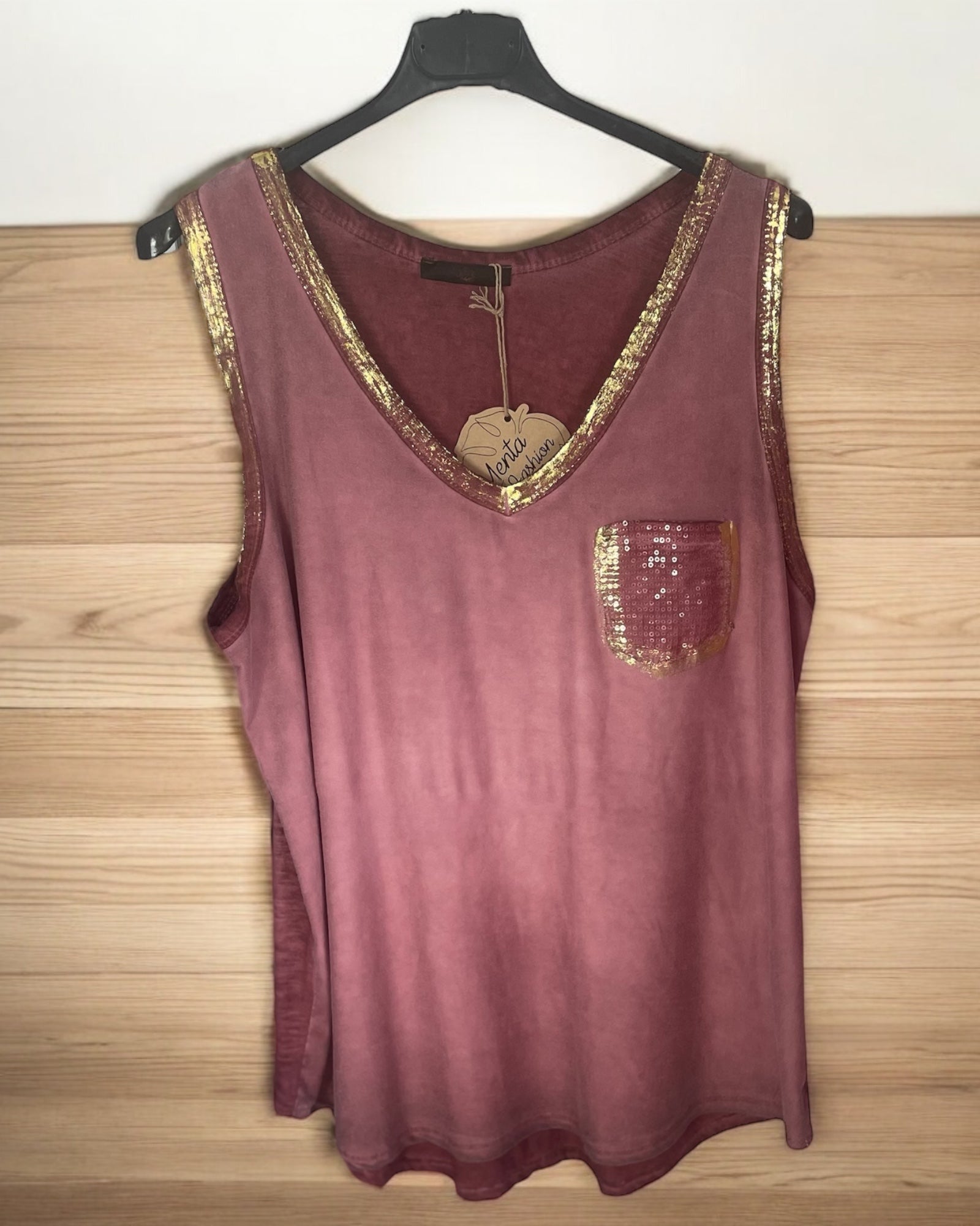 ✧ T-shirt Mordoré | Chic & Lumière - Mam’s Ailes