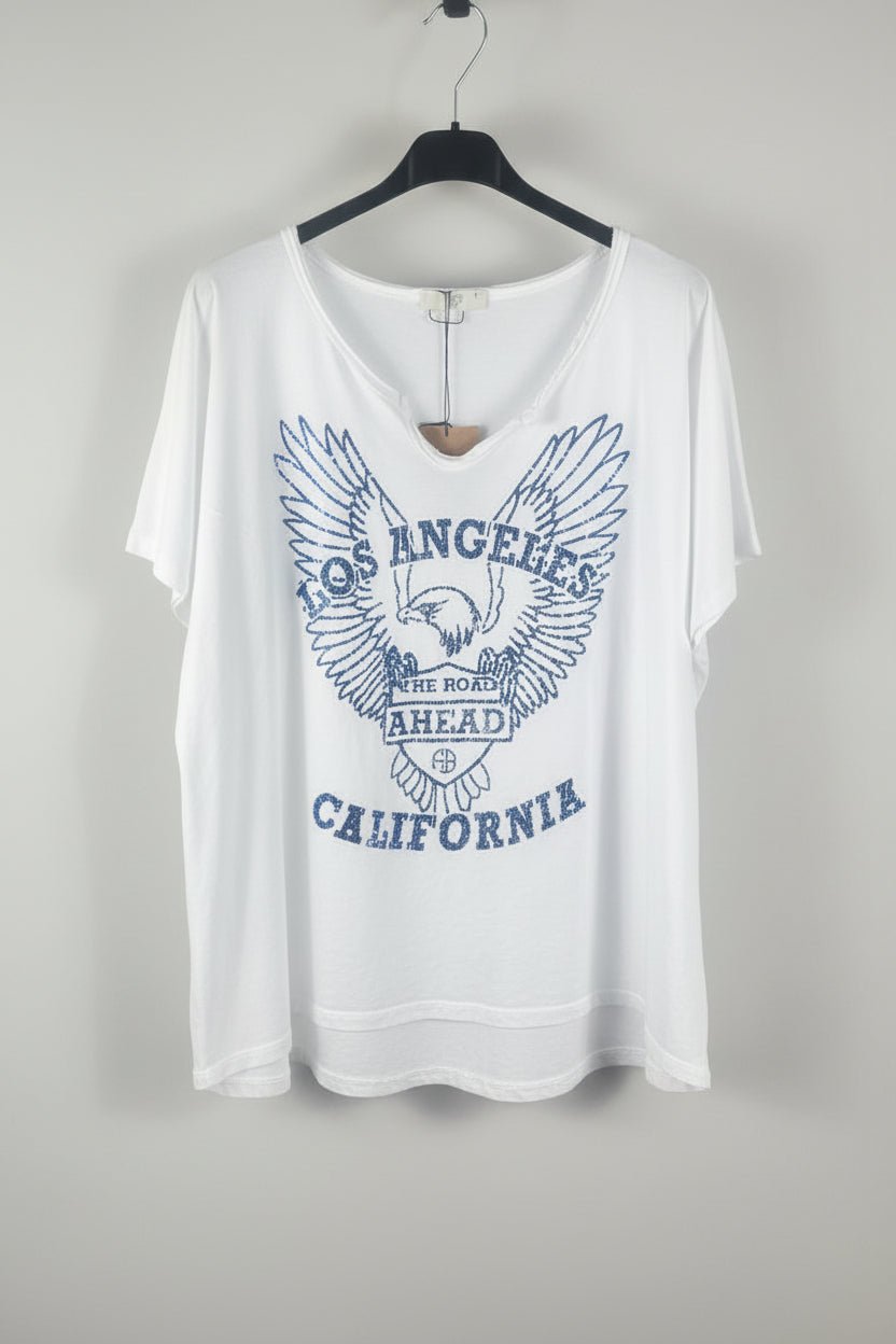 Tee - shirt California — Eagle - Mam’s AilesBlanc