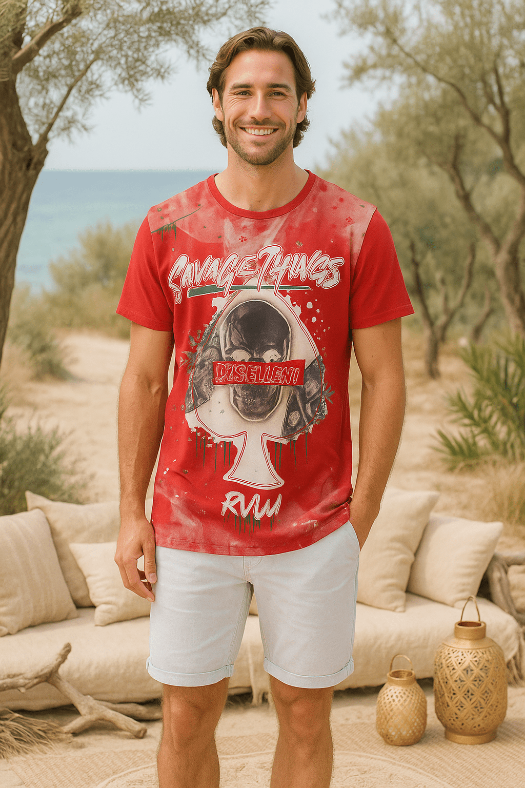 Tee - shirt Homme "Savage Things" – Audace & Style Urbain - Mam’s Ailes