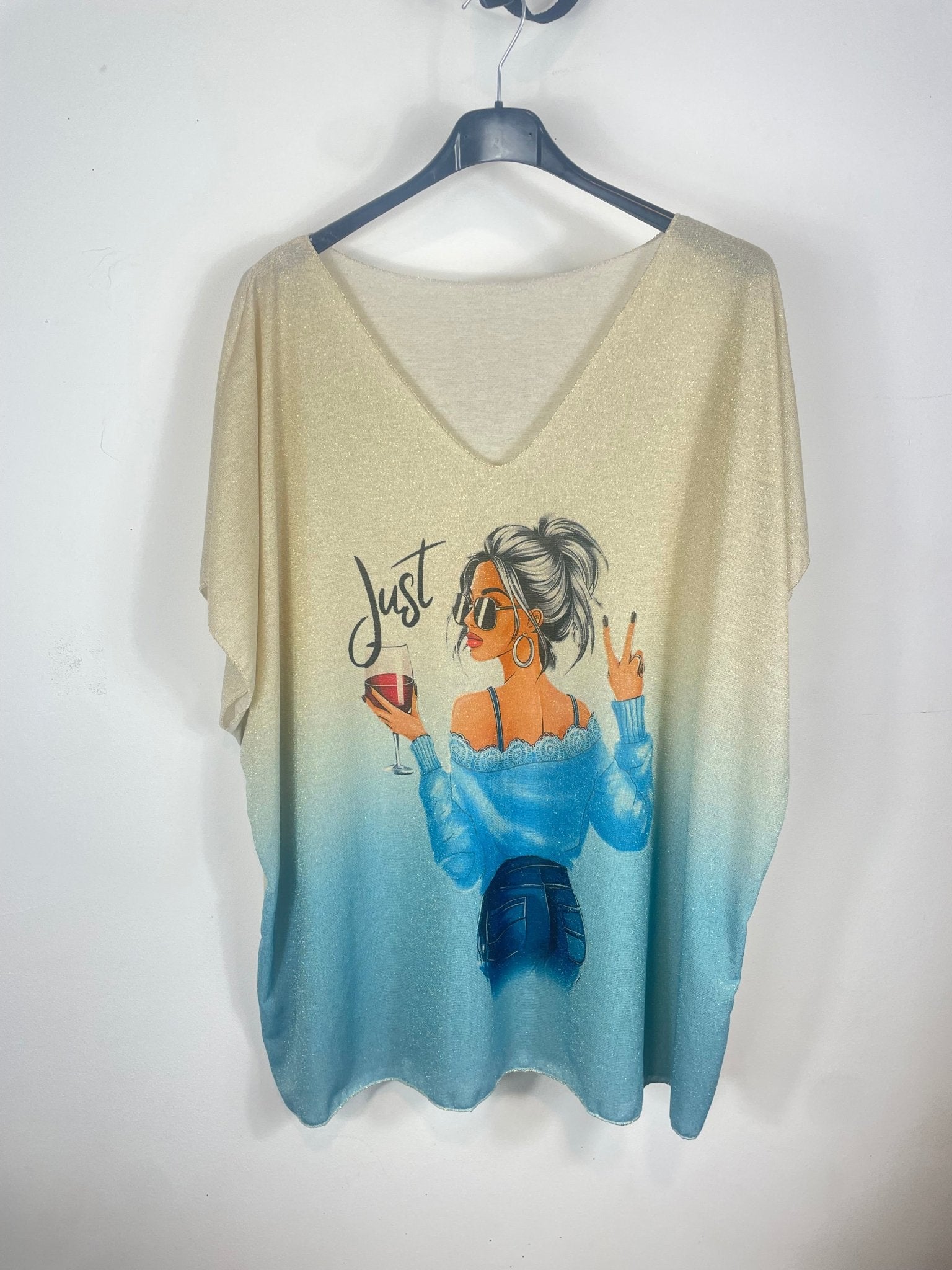 Tee-shirt Luma - Lurex Irisé