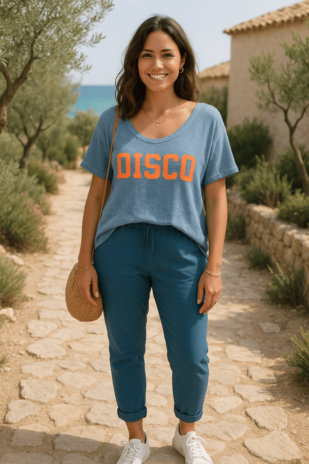Tee - shirt oversize "DISCO" – Confort & Style bohème - Mam’s Ailes