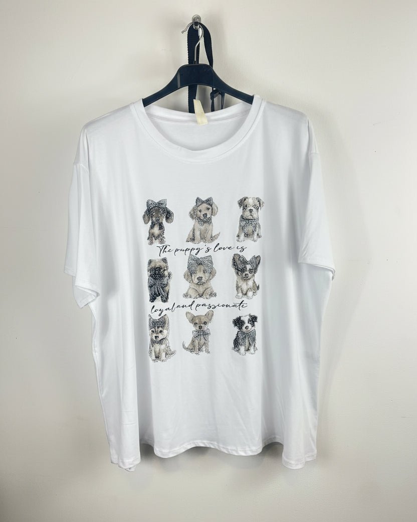 Tee - shirt Puppy Love - Mam’s Ailes