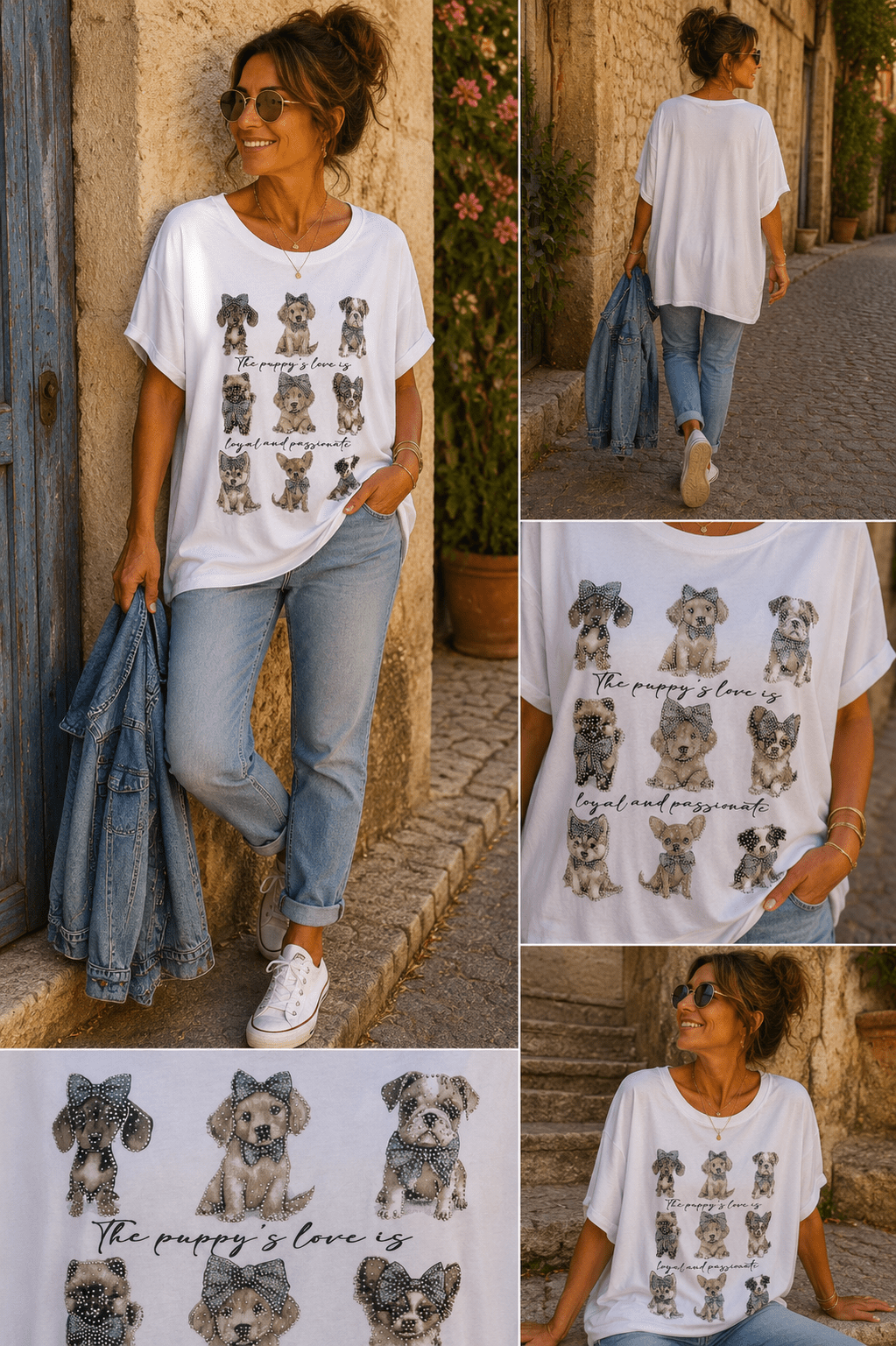 Tee - shirt Puppy Love - Mam’s Ailes