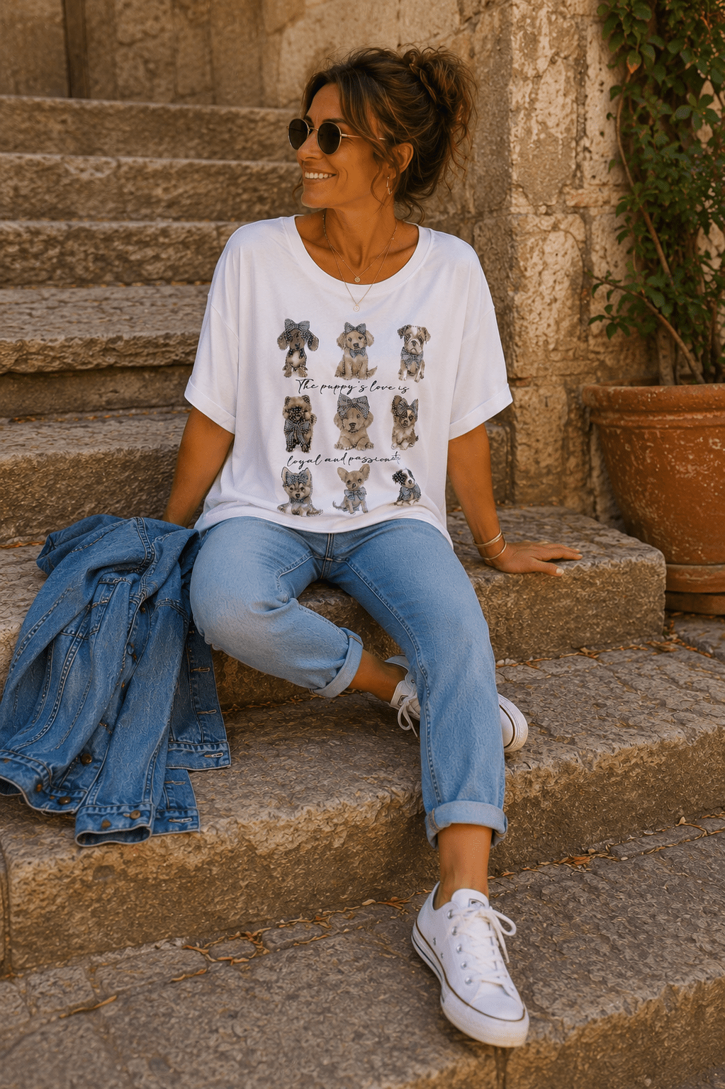 Tee - shirt Puppy Love - Mam’s Ailes