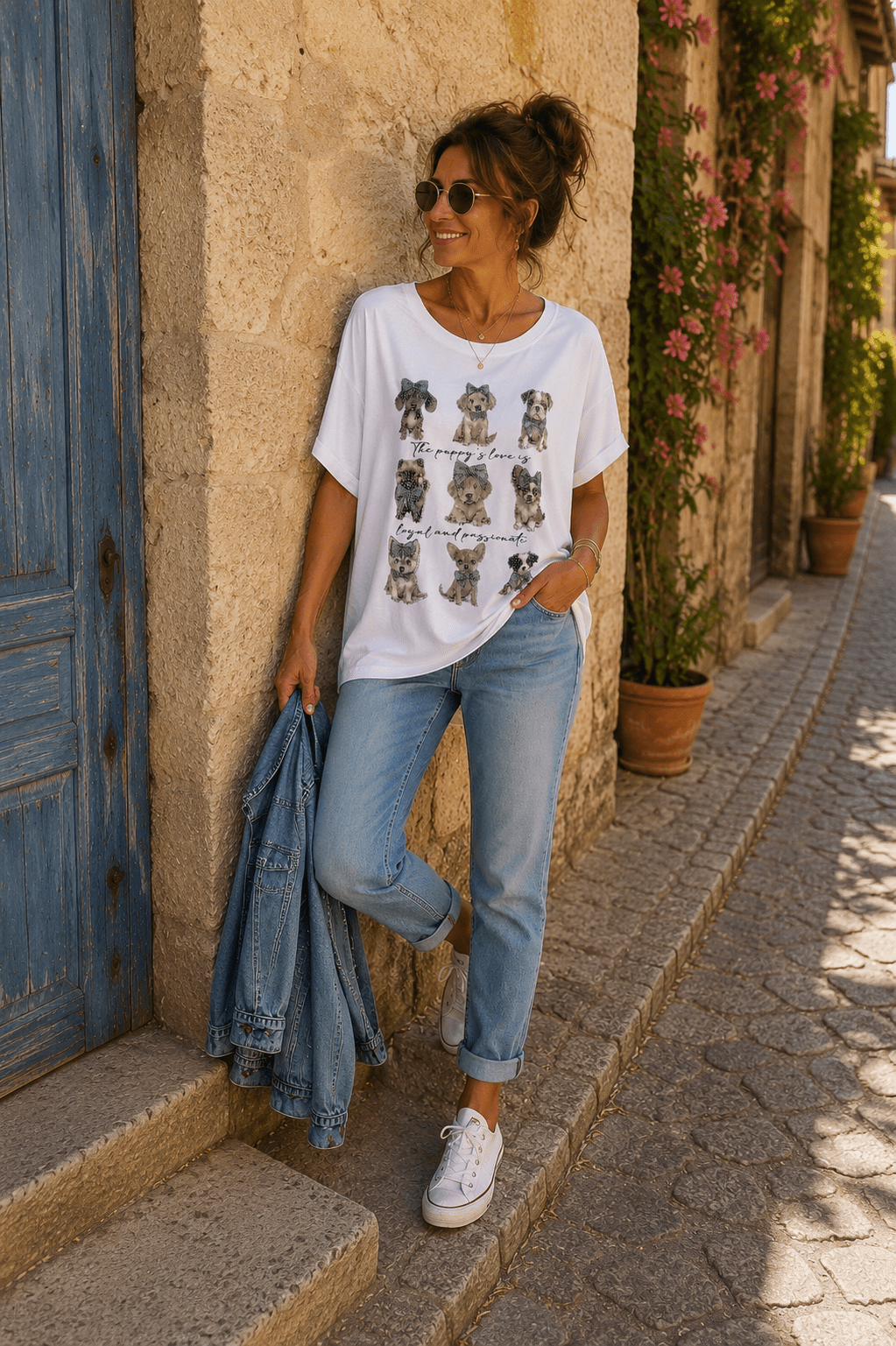 Tee - shirt Puppy Love - Mam’s Ailes