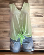 Top Fluo Sans Manche – Audace & Énergie - Mam’s Ailes