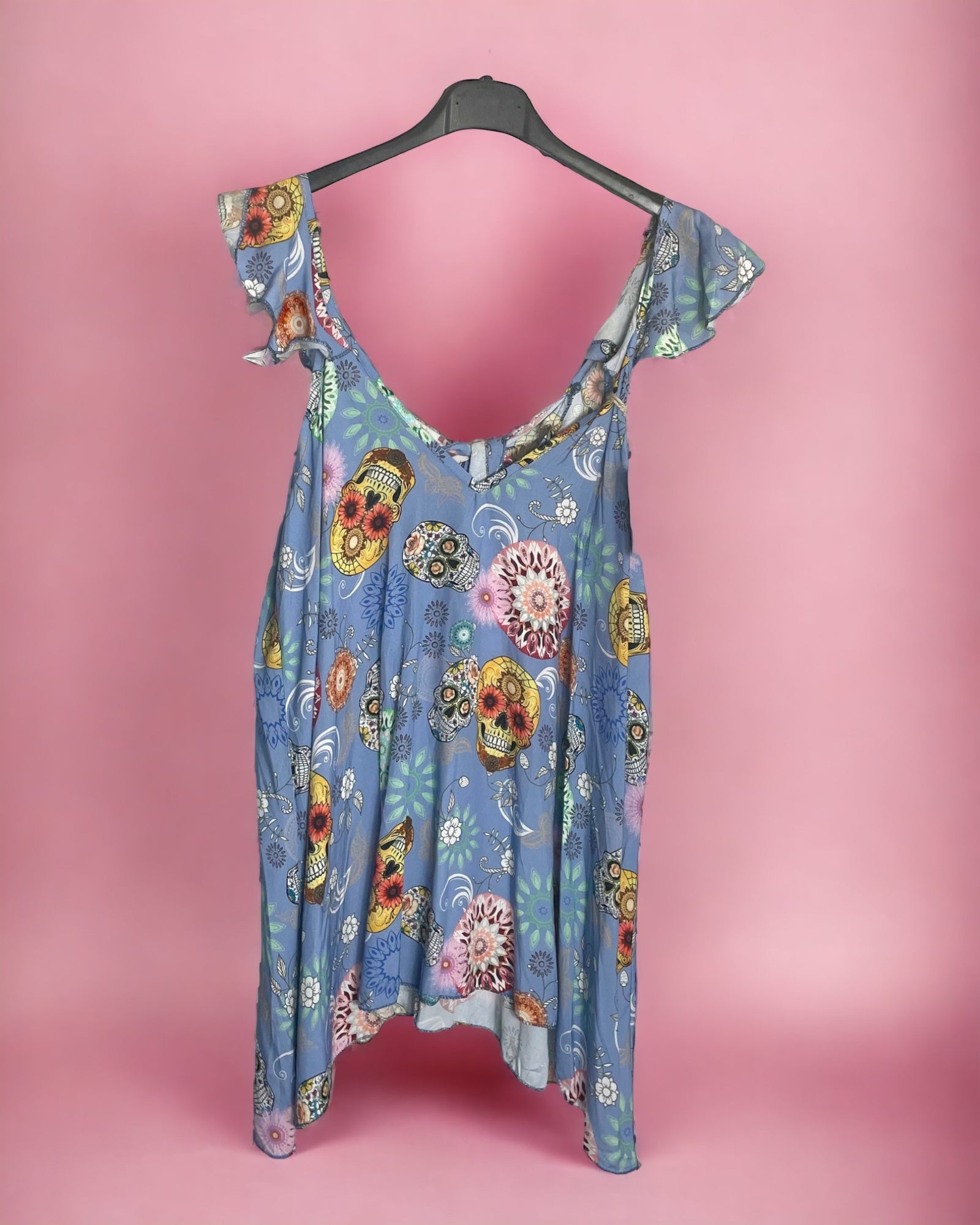 Top imprimé skulls – Audace & féminité - Mam’s Ailes