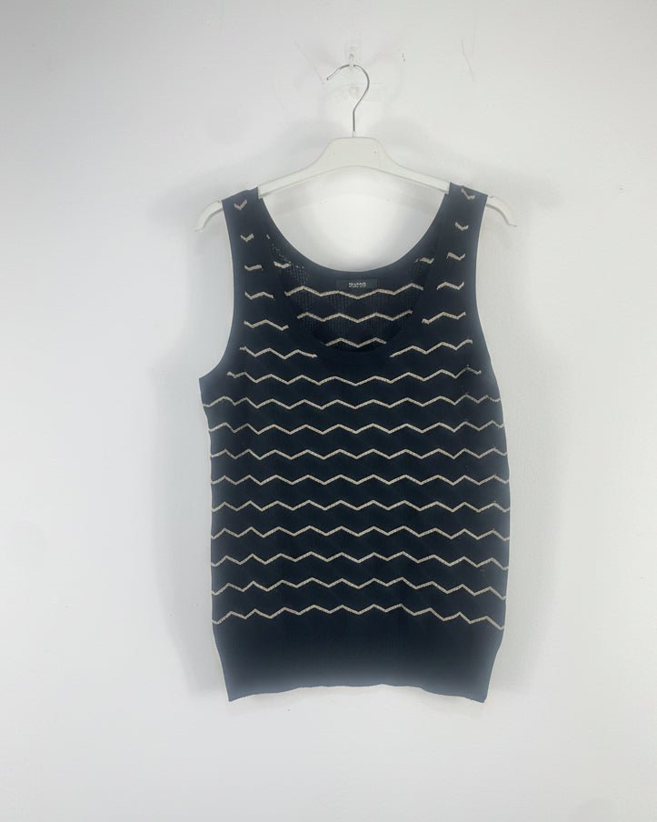Top Naya - Maille Ajourée - Mam’s AilesNoir