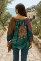 Tunique dégradée avec motif mandala - Mam’s Ailes