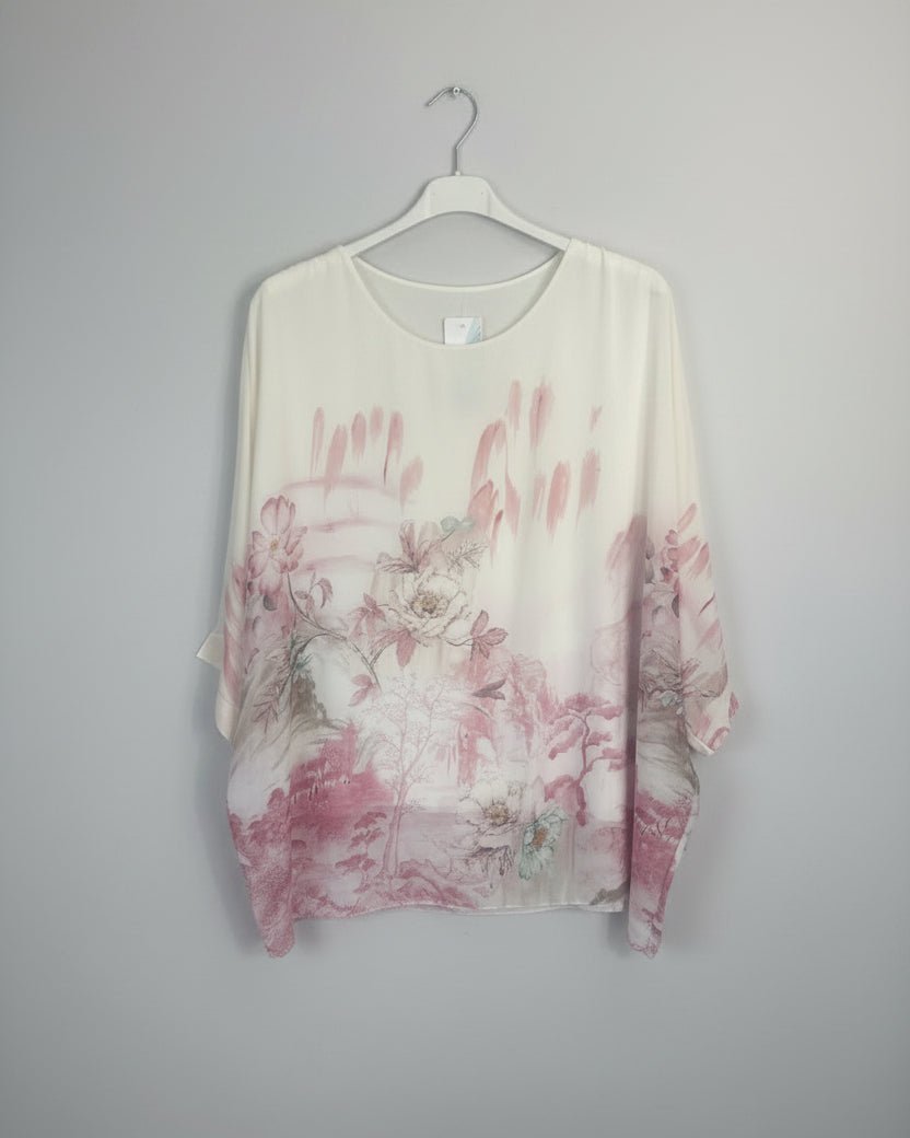 Tunique Fluide Pastel Doublée - Du 36 au 48 - Mam’s AilesRose